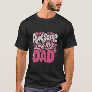 Fantastisk som Pappa 6 Funny Fars dag T Shirt