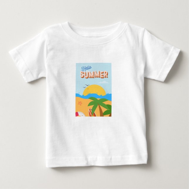 fantastisk sommarbild t shirt (Framsida)
