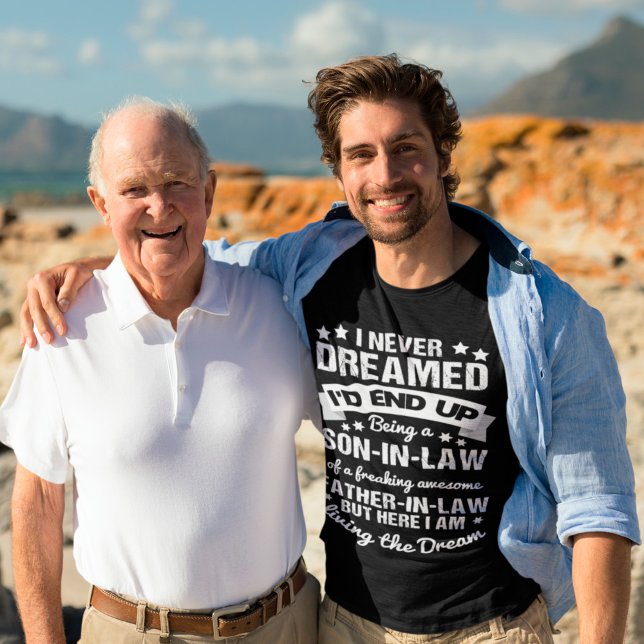 Fantastisk Son in Law Funny Say T Shirt (Skapare uppladdad)
