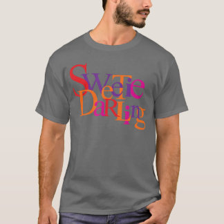 Fantastisk söt älskling retro t shirt