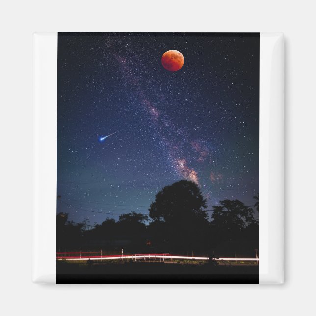 Fantastisk Space 35 Magnet (Framsidan)