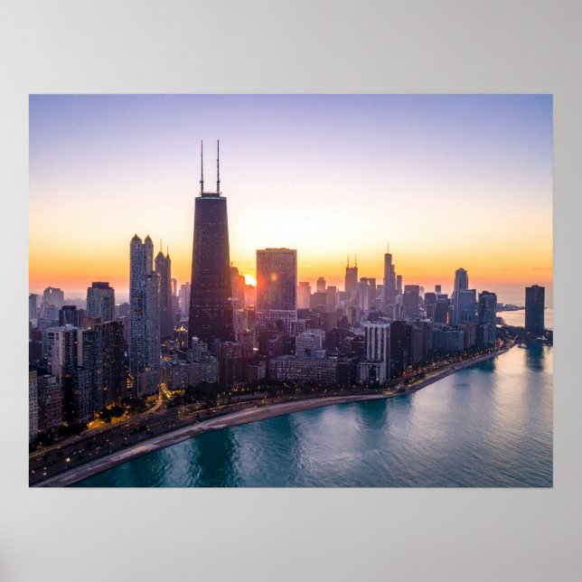 Fantastisk stad poster (Framsidan)