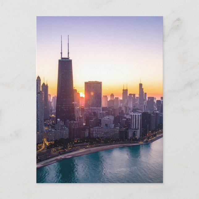 Fantastisk stad vykort (Framsida)