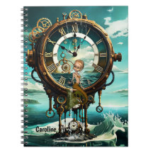 Fantastisk steampunk-havsklocka