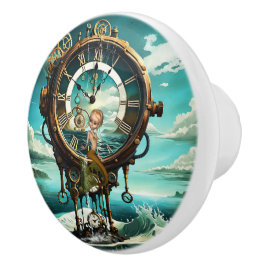 Fantastisk steampunk-havsklocka knopp