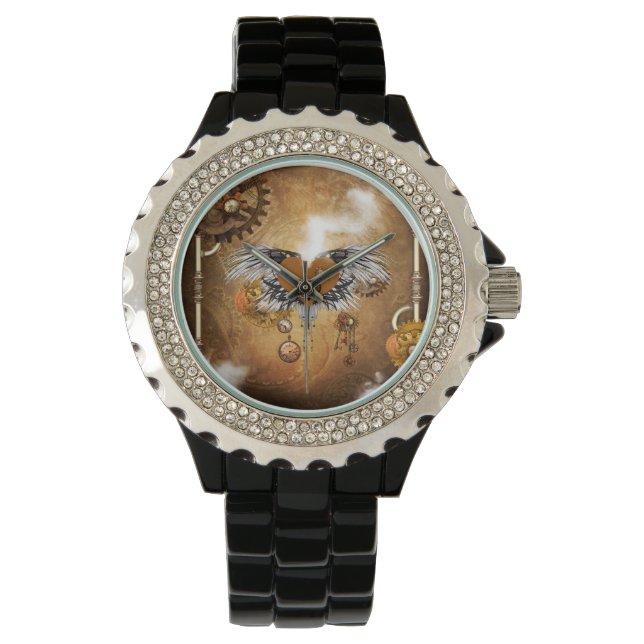 Fantastisk steampunk Heart. Armbandsur (Framsida)