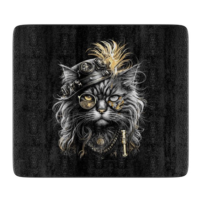 Fantastisk Steampunk Katt  (Framsidan)