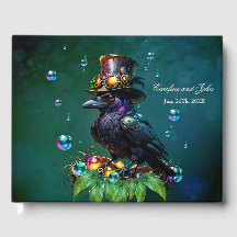 Fantastisk steampunk-kråka