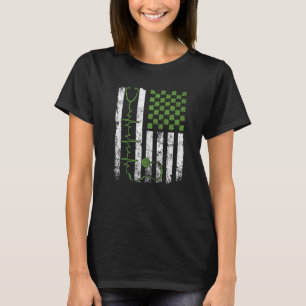 Fantastisk Stethoscope American Flagga Nurse Dokto T Shirt