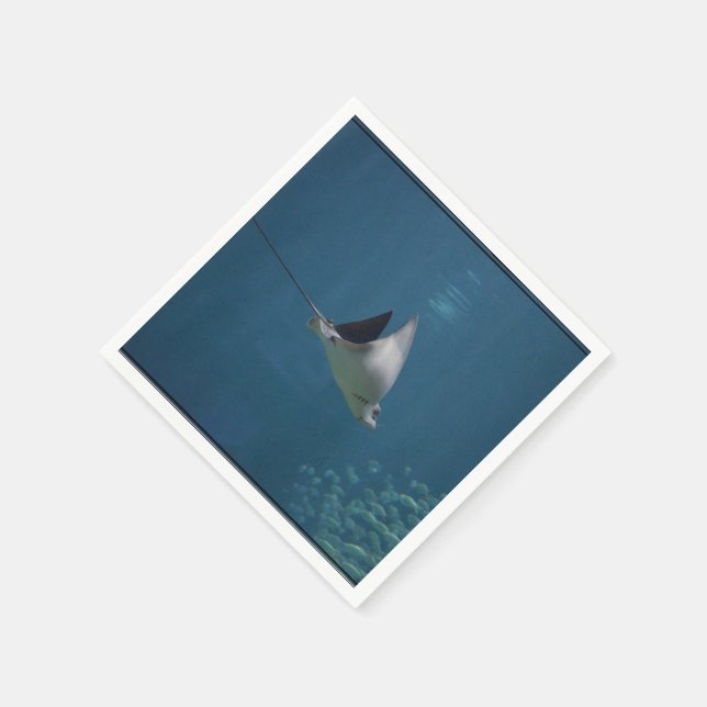 Fantastisk Stingray Pappersservett (Hörn)