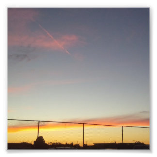 Fantastisk Sunset i Kalifornien Fototryck