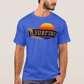 Fantastisk Surfing Sport Design T Shirt