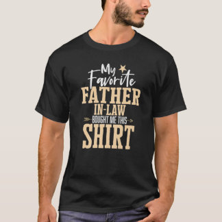 Fantastisk svärfar födelsedag son dotter i lag t shirt