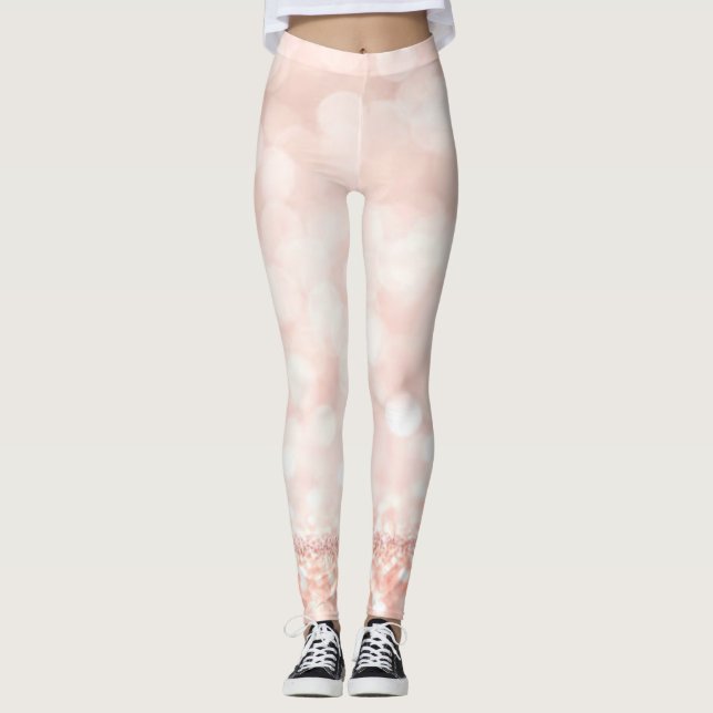 Fantastisk, Sweet Rosa Sparkly Leggings (Framsida)