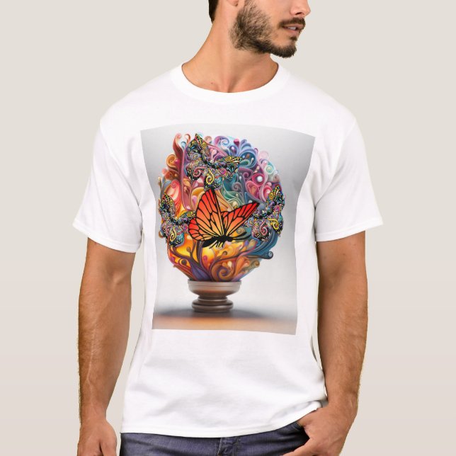 Fantastisk T-shirt-design T Shirt (Framsida)