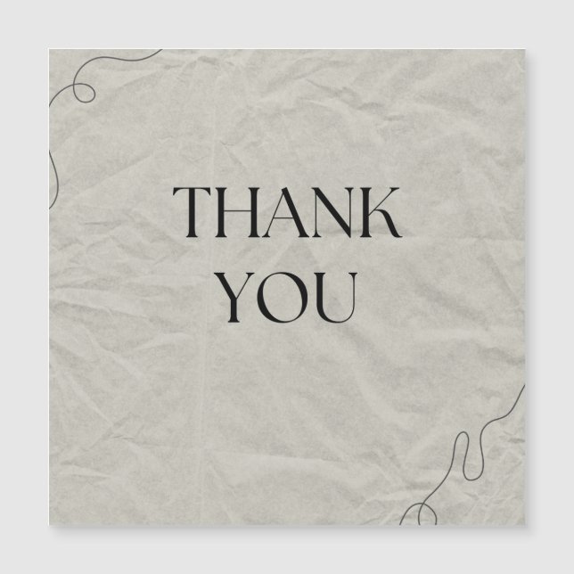 FANTASTISK TACK DIG CARD (Framsida)