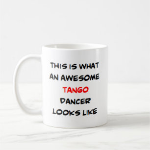fantastisk tango dancer kaffemugg