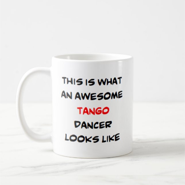 fantastisk tango dancer kaffemugg (Vänster)