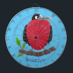 Fantastisk tecknad av fregattfåglar darttavla<br><div class="desc">Vår konstiga fregattfågel blåser upp hans ljusa röda hals för att få uppmärksamhet! Uttaget i roligt tecknad stil för havsfåglar humor.</div>