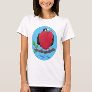 Fantastisk tecknad av fregattfåglar t shirt