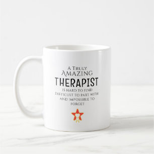 Fantastisk terapeut Svårt att hitta personlig gåva Kaffemugg