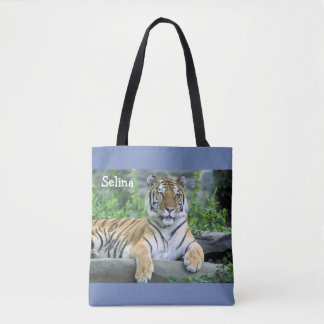 Fantastisk Tiger bild Tygkasse