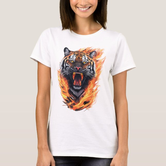 Fantastisk Tiger T Shirt (Framsida)