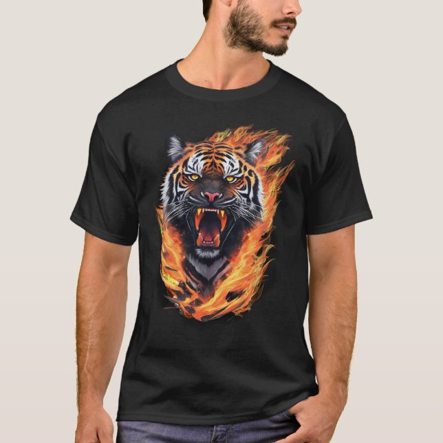 Fantastisk Tiger T Shirt (Framsida)