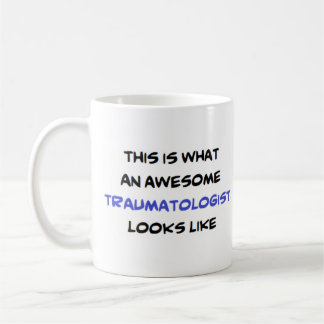 fantastisk traumatolog kaffe mugg