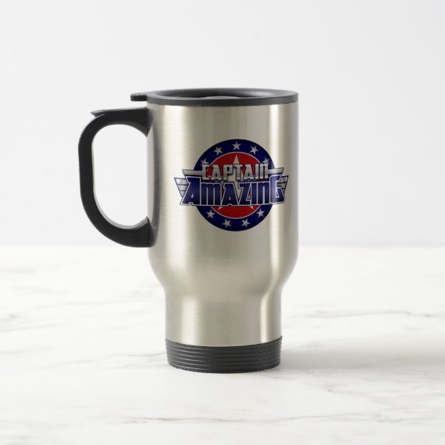 Fantastisk travel mug för kapten resemugg (Vänster)