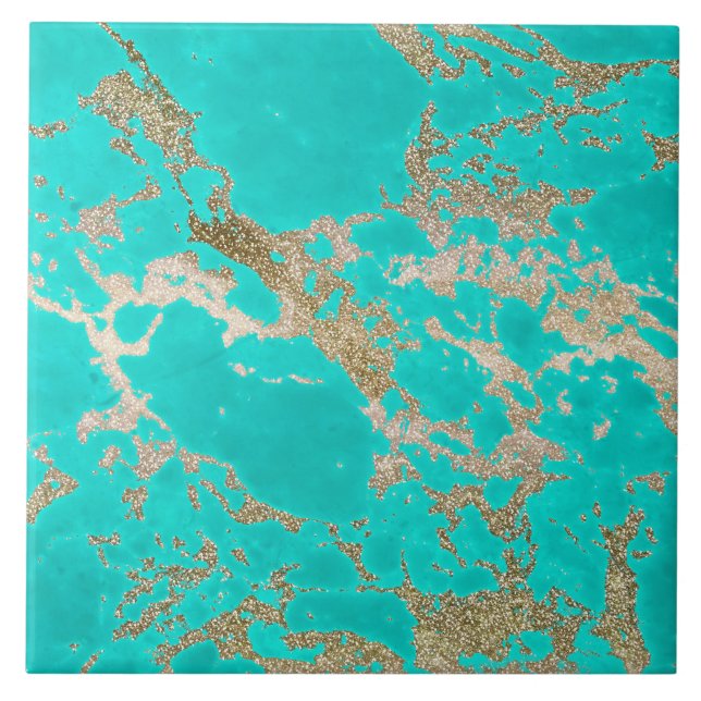 Fantastisk-trendigets moderna marmor från guld gli kakelplatta (Framsidan)