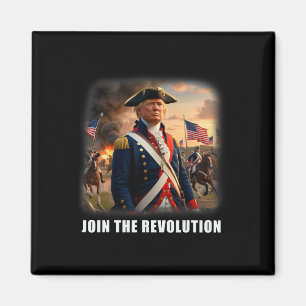 Fantastisk Trump Patriotic Revolution 2024 Preside Magnet