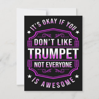Fantastisk Trumpet Players Inbjudningar
