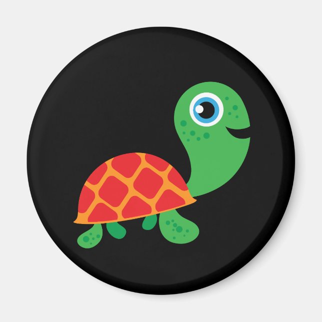Fantastisk Turtle Magnet (Framsidan)