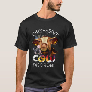 Fantastisk tvångsmässig ko-sjukdom t shirt