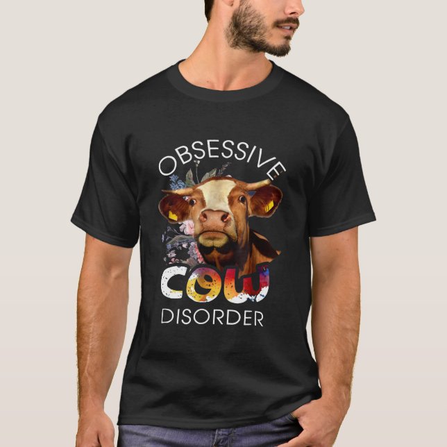 Fantastisk tvångsmässig ko-sjukdom t shirt (Framsida)