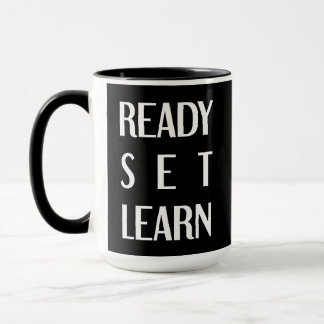Fantastisk typografi Back to school inspiration Mugg