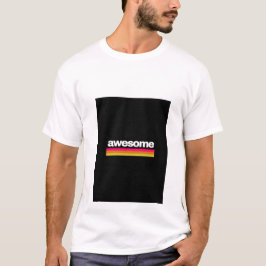 Fantastisk typografi T-shirt 