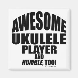 Fantastisk Ukulele Player Magnet