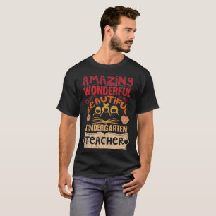 Fantastisk underbar härlig mer snäll lärare t-shirt