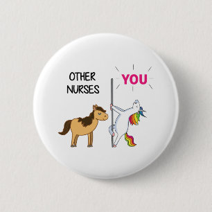 Fantastisk Unicorn Gift for Nurse Knapp