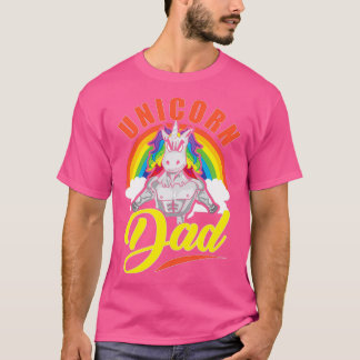 Fantastisk Unicorn Pappa Coola Unicorn Pappor T Shirt