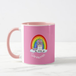 Fantastisk Unicorn Rosa Mugg