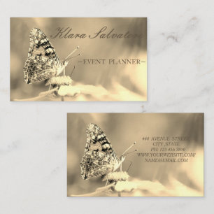 Fantastisk Vacker Perfekt Sweet Butterfly Business Visitkort