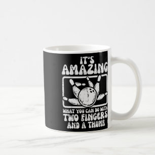 Fantastisk Vad du kan göra 2 Finger Thumb Bowling  Kaffemugg