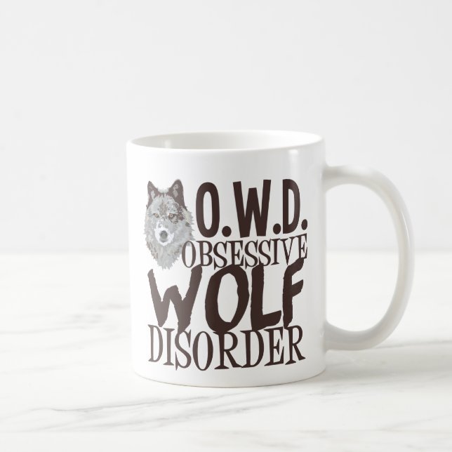 Fantastisk Varg Kaffemugg (Höger)