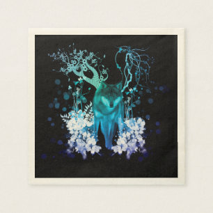 Fantastisk varg pappersservett