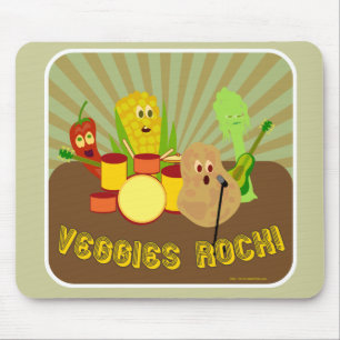 Fantastisk Veggie Band! Musmatta