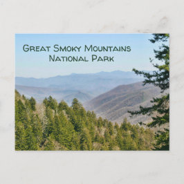 Fantastisk View Underbar Smoky Mountains nationalp Vykort