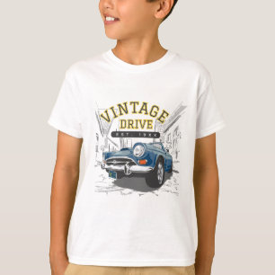 Fantastisk Vintage bil T Shirt